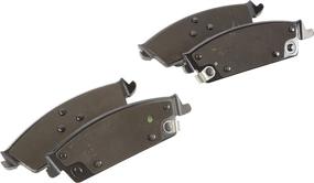 img 1 attached to GM Genuine Parts 171-1228 Rear Disc Brake Pad Set with High-Quality Clips for Optimal Performance