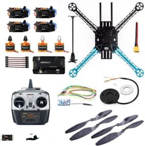 img 1 attached to QWinOut S500 DIY Drone Kit 500Mm Quadcopter APM2.8 Flight Control No Compass M7N GPS T8FB 2.4Ghz 4CH Transmitter Receiver Motor ESC
