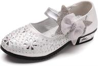 sofmuo sparkling bowknot ballerina princess girls' shoes - enhanced seo-friendly flats логотип