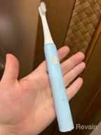 img 1 attached to Audio toothbrush Revyline RL 050, blue review by Hayden Lim (Hayden L ᠌