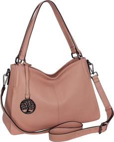 img 2 attached to Leather Handbags Shoulder Handbag Designer Women's Handbags & Wallets : Satchels