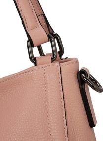 img 1 attached to Leather Handbags Shoulder Handbag Designer Women's Handbags & Wallets : Satchels