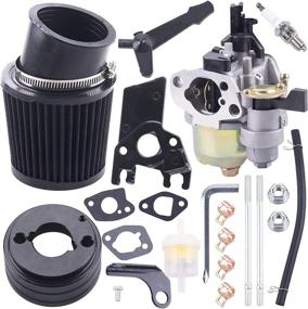 img 4 attached to 🔧 Enhanced Performance Carburetor Air Filter Adapter Intake Spark Plug Kit for Predator 212cc & Honda GX Engines - Ideal for Coleman CT200U Trail, CT100U Mini Bike, Go Kart Racing