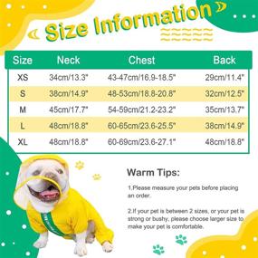 img 3 attached to 🐶 FUAMEY Dog Raincoat: Waterproof Pet Jacket with Transparent Brim, Leash Hole, and Hood - Lightweight Full Body Doggy Rain Jacket for Small to Medium Dogs