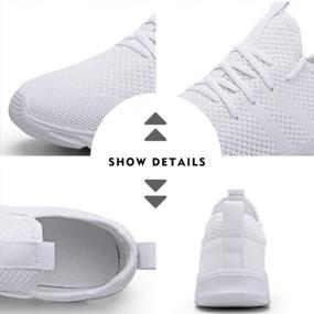 img 2 attached to Comfortable And Stylish Walking Shoes For Women: Damyuan Tennis Sneakers With Lightweight Design And Casual Lace-Up