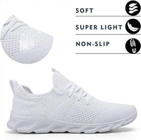 img 3 attached to Comfortable And Stylish Walking Shoes For Women: Damyuan Tennis Sneakers With Lightweight Design And Casual Lace-Up