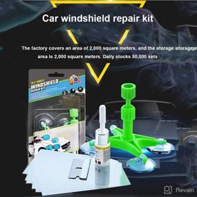 img 3 attached to Windshield Repair Kit for Cracks 🚗 & Chips - Car Window/Glass Restoration Kit