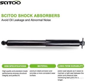 img 3 attached to 🚗 SCITOO Shocks: High-Quality Gas Struts Shock Absorbers for Ford Explorer, Explorer Sport Trac & Mercury Mountaineer (Set of 4) - Compatible with Multiple Years