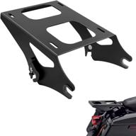 roadgive detachable tour pack pak mount luggage rack - compatible with harley davidson touring street glide/ electra glide/ road glide/ road king 2014-2021, black логотип