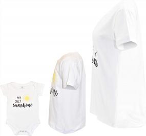 img 2 attached to ☀️ Adorable Matching Baby and Mom Shirts – You are My Sunshine