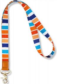 img 4 attached to Stay Cool And Stylish With Teskyer'S Neck Lanyard For ID Badge, Keys, And Wallet - Unisex Design