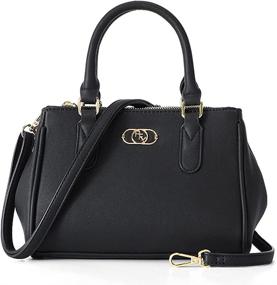 img 4 attached to CLUCI Handbags Leather Designer Shoulder Women's Handbags & Wallets at Satchels