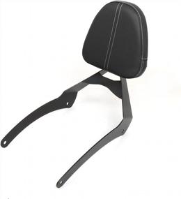 img 4 attached to BAIONE Motorcycle Sissy Bar Detachable Rear Passenger Backrest With Pad For Indian Scout/Sixty 2015 2016 2017 2018 2019 2020 2021