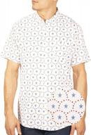 visive men's short sleeve printed button down shirts - wide range of novelty prints in sizes s to 4xl logo