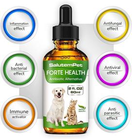 img 1 attached to 🌿 Organic Herbal Supplement for Dogs and Cats - Cranberry, Oregano, Echinacea - Enhances General Strength - 1200 Drops 2 Oz