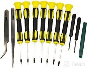 img 1 attached to Complete Tool Repair Kit: Precision Screwdrivers & Prying Tools for Motorola, Verizon, Sprint, ATT, Cingular, Razor, and More