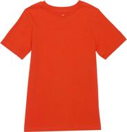 french toast uniform t shirt crimson boys' clothing : tops, tees & shirts logo