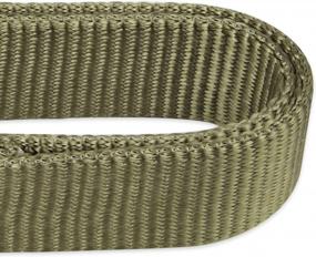 img 3 attached to Escape-Proof Martingale Dog Collar For Large Breeds - Premium Nylon, Sturdy And Comfortable - Ideal For Walking, Training And Daily Use - Large Size In Military Green
