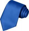 kissties solid satin tie pure color necktie mens ties + gift box 1 logo