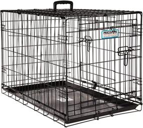 img 4 attached to PRECISION PET ProValu Wire Dog Crate: Ensuring Comfort, Security, and Optimal Confinement