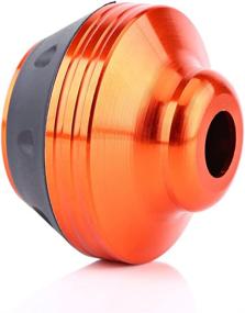 img 2 attached to CNC Front Fork Frame Sliders Wheel Crash Protector Aluminum Fork Wheel Frame Sliders Crash Pads Motorbike Falling Protection Scooter Moped(Orange)