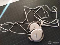 img 1 attached to Panasonic RP-HS46 Slim Clip-Type Earphones in White: Quality Sound On-the-Go review by Tik Tawan ᠌