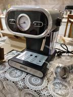 img 1 attached to Rozhkovy coffee maker Kitfort KT-702, black review by Dagmara Michalec (Da ᠌