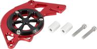 🏍️ f fierce cycle red motorbike aluminum chain guard sprocket engine cover - compatible with honda msx125 2013-2017 логотип