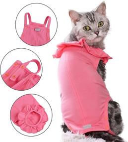img 1 attached to Yeapeeto Bodysuit Alternative Abdominal Breathable Cats