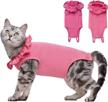 yeapeeto bodysuit alternative abdominal breathable cats logo