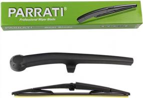 img 4 attached to Rear Window Wiper Arm Blade Set Replacement For 2006-2010 Jeep Commander - Back Windshield Wiper Arm Blade Set, OEM : 5174877AA