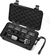 lekufee travel hard carrying case compatible with dji action 2 dual-screen combo and more dji action 2 accessories[case only, does not include dji action 2 camera and accessories] logo