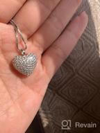 img 1 attached to Sterling Cremation Necklace Keepsake for Girls' Jewelry - ACJFA review by Amy Meurer