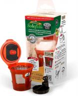 enjoy fresh and customized coffee every time with solofill k6 universal refillable brewer logo