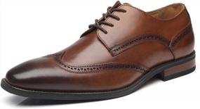 img 4 attached to Milano Double Loafer Oxford Business Men's Shoes