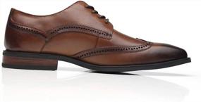 img 1 attached to Milano Double Loafer Oxford Business Men's Shoes