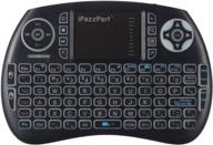 backlit wireless mini keyboard for android tv box, nvidia shield tv & raspberry pi 3 - ipazzport kp-810-21sl logo