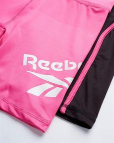 img 3 attached to 🏃 Reebok Active Girls' Athletic Shorts - Performance Girls' Clothing