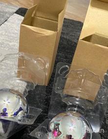 img 8 attached to Светодиодная лампа AmeriLuck Fairy, винтажный стиль Эдисона, водонепроницаемая для наружного использования (3D-фейерверк, ST64 2PK)