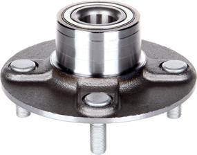 img 2 attached to 🔧 Premium Quality cciyu 512303 Wheel Hub and Bearing Assembly - Perfect Fit For Nissan-Datsun Sentra Rear Wheels (No ABS)