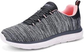 img 4 attached to STQ Lightweight Walking Comfortable Sneakers Women's Shoes : Athletic