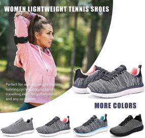 img 3 attached to STQ Lightweight Walking Comfortable Sneakers Women's Shoes : Athletic