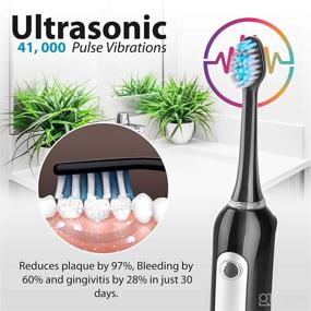 img 1 attached to Revolutionize Your Oral Care with the Pyle Rechargeable Electric Toothbrush!