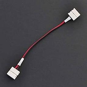 img 4 attached to 5-Pack 8Mm Single Color 2-Conductor LED Strip Connector Jumper With 3In Wire - Ledwholesalers 2303-8Mm