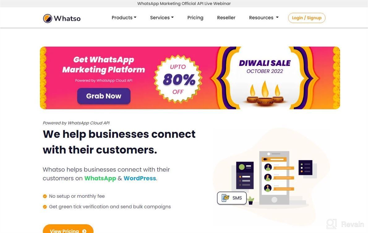 img 1 attached to Whatso - Whatsapp Marketing Software review by Carlos Alston