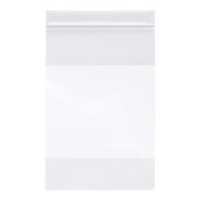 img 3 attached to 📦 Poly & Plastic Packaging Bags - White Heavy-Duty Reclosable Zipper Bags for Packaging & Shipping Supplies