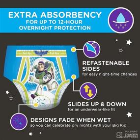 img 1 attached to 🚽 Pull-Ups Boys' Nighttime Potty Training Pants: 3T-4T, 18 Ct - Effective Potty Training Underwear!