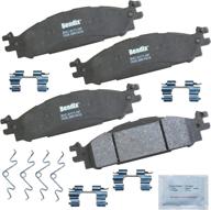 🔧 bendix premium cfc1508 ceramic brake pad (front) with copper-free formula and included installation hardware логотип