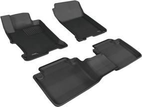 img 4 attached to 3D MAXpider Complete Set Custom Interior Accessories ... Floor Mats & Cargo Liners