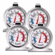 точно контролируйте температуру с помощью 4 классических термометров для холодильника -30~30°c/-20~80°f логотип